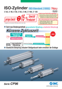 SMC ISO-Zylinder Serie CP96